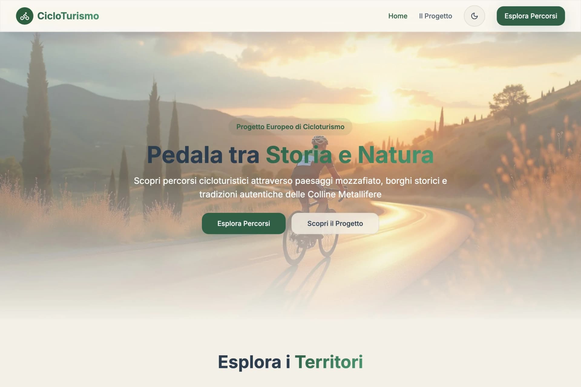 Screenshot di Geo CycleTour